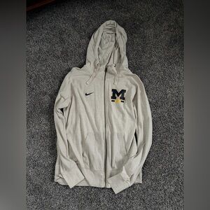 Nike U of M Zip-Up Hoodie
